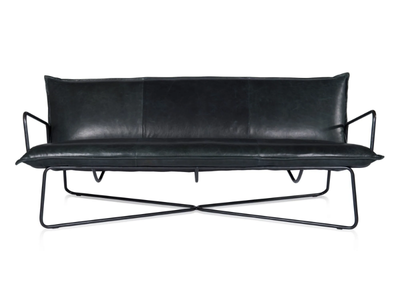 EARL - 3 seater leather sofa _ Jess
