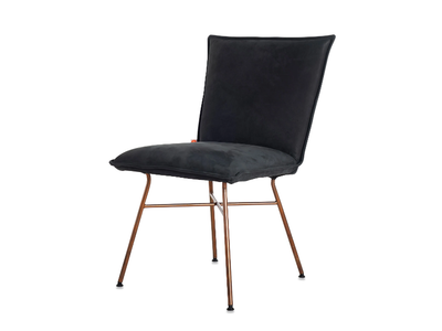 SANNE - Upholstered leather chair _ Jess