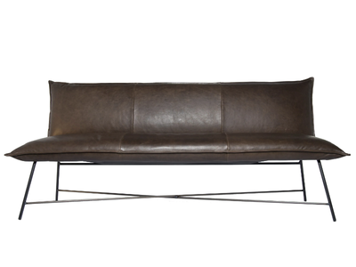 VIDAR - 3 seater leather sofa _ Jess