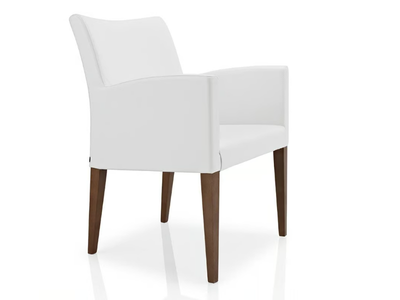 CASSIS - Fabric chair with armrests _ JMS