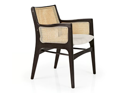GEMMA M1085C - Wooden chair with armrests _ JMS