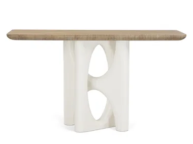 ARAL - Rectangular oak console table _ JOSÉ LEITE DE CASTRO