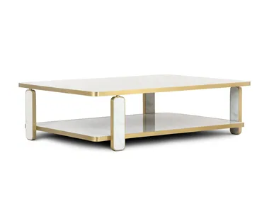 GUISE - Rectangular marble coffee table _ JOSÉ LEITE DE CASTRO