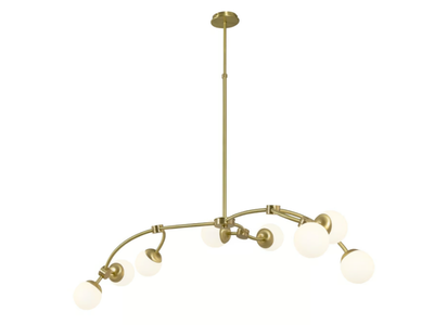 LC 3 - Brass ceiling lamp _ JOSÉ LEITE DE CASTRO