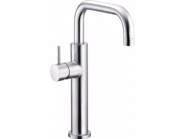 STILL ONE - Countertop stainless steel washbasin mixer _ JUSTIME