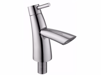 TAI CHI - Countertop single handle 1 hole chromed brass washbasin mixer _ JUSTIME