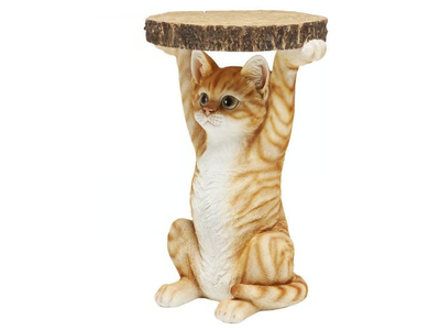 ANIMAL MS CAT - Round polyresin coffee table _ KARE Design