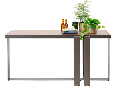 BRAVO - Rectangular wooden console table _ KARE Design