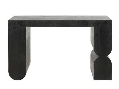 Console Curve Black 120x76cm