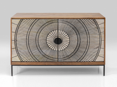EYE OF THE TIGER - Solid wood sideboard with doors _ KARE Design