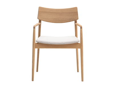 A-DC02 - Wooden chair with armrests _ KARIMOKU