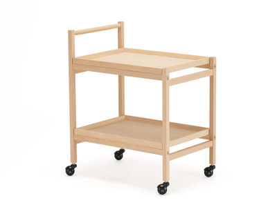 N-T01 - Wooden drinks trolley _ KARIMOKU