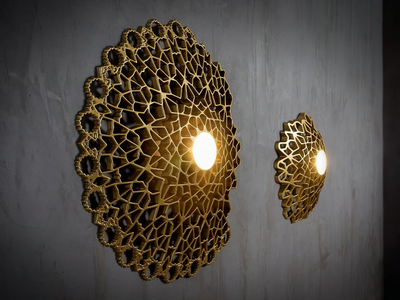NOTREDAME - LED cultured marble wall lamp _ Karman