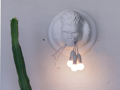 UGO RILLA - Ceramic wall light _ Karman