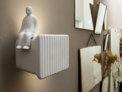 UMARELL - LED ceramic wall light _ Karman