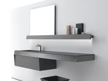 KUT 02 - Wall-mounted vanity unit _ Karol