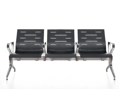 KEYPORT - Freestanding beam seating with armrests _ Kastel