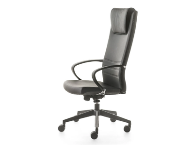 KING - Executive chair with headrest _ Kastel