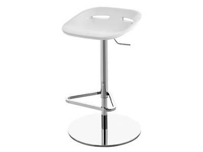 KLOU - Height-adjustable office stool with footrest _ Kastel
