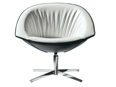 KROKUS - Swivel with 4-spoke base chair with armrests _ Kastel