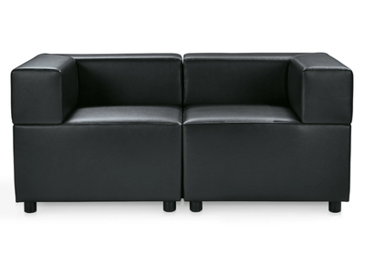 KUADRA - Modular leather armchair _ Kastel