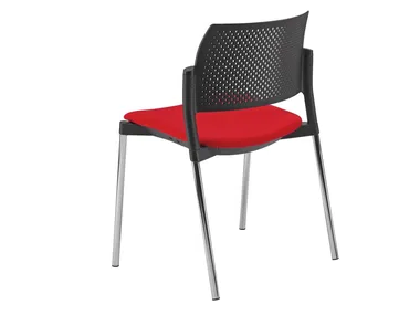 KYOS - Chair open back with integrated cushion _ Kastel
