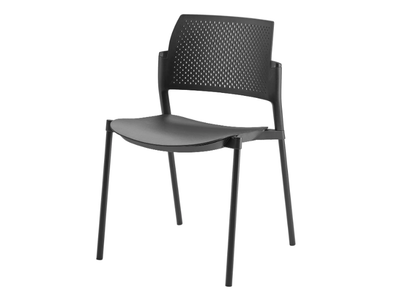 KYOS - Polypropylene chair with linking device open back _ Kastel