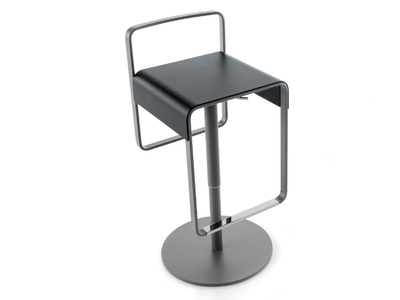 KYRO - Height-adjustable steel stool _ Kastel