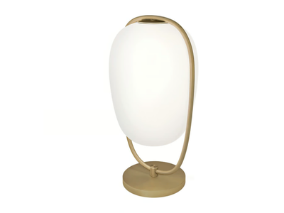 LANNÀ - Opal glass table lamp _ KDLN