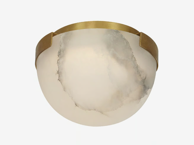 MELANGE PETITE FLUSH MOUNT - LED alabaster ceiling lamp _ Kelly Wearstler
