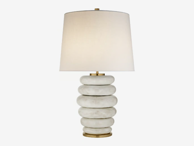 PHOEBE STACKED TABLE LAMP - Ceramic table lamp _ Kelly Wearstler
