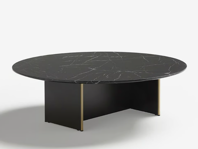 ANT LITE - Round marble coffee table _ Kendo Mobiliario