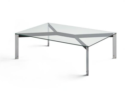 MARÍA - Rectangular glass coffee table _ Kendo Mobiliario