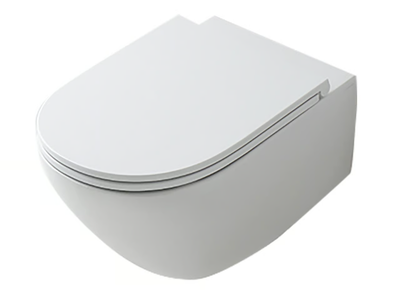 AQUATECH 3714 - Wall-hung ceramic toilet _ Kerasan