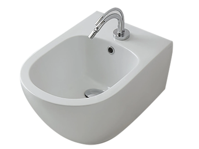AQUATECH 3724 - Wall-hung ceramic bidet _ Kerasan