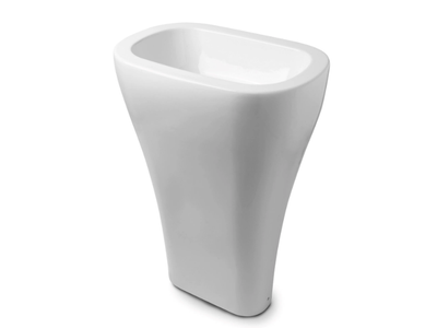 AQUATECH 3742 - Freestanding oval ceramic washbasin _ Kerasan