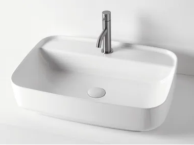 TRIBECA 5140 - Countertop ceramic washbasin _ Kerasan