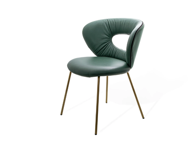 ALICE - Upholstered leather chair _ KFF