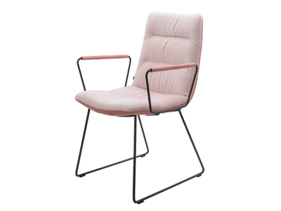 ARVA LIGHT - Sled base chair with armrests _ KFF