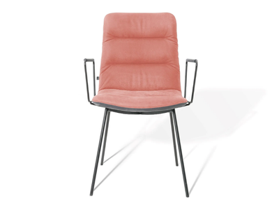 ARVA LIGHT - Upholstered chair with armrests _ KFF