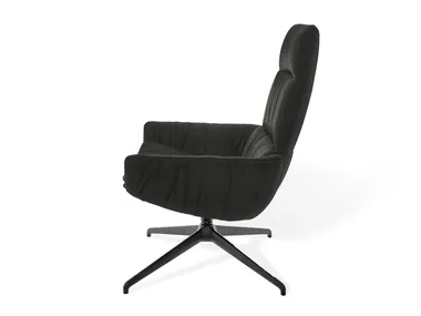 FAYE CASUAL LOUNGE - Armchair with 4-leg-star-frame SL _ KFF