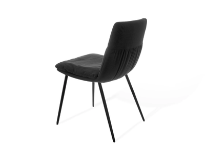 FAYE CASUAL - Side chair with 4-leg-metal-frame conical _ KFF