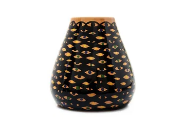EYES IV - Ceramic vase _ kiasmo