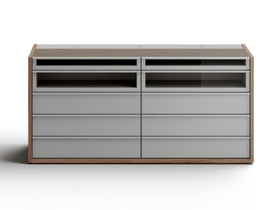 HIVE - Wooden chest of drawers with integrated handles _ Kico