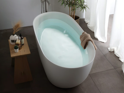 ICONIK 01 - Freestanding oval bathtub _ Kinedo
