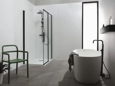 NATURAL STONE MATT - Antibacterial ultra thin composite material wall tiles _ Kinedo