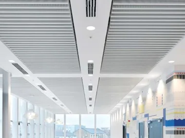 KNAUF ARMSTRONG METAL BAFFLES - Metal acoustic baffles _ Knauf Ceiling Solutions