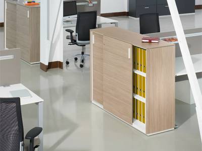 ACTA PLUS - Wooden office storage unit horizontal _ König Neurath