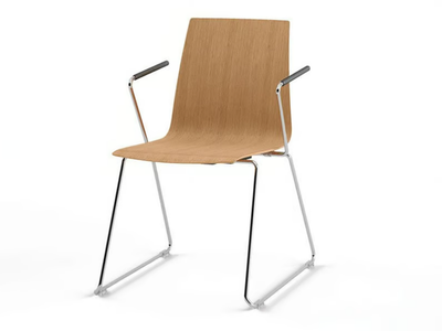 MOVE.ME - Sled base reception chair _ König Neurath