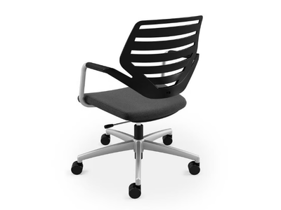 NOOK - Reception chair with 5-spoke base with armrests _ König Neurath
